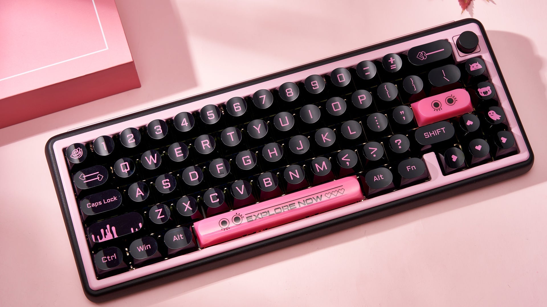 Dark Blush Keycaps-DDA