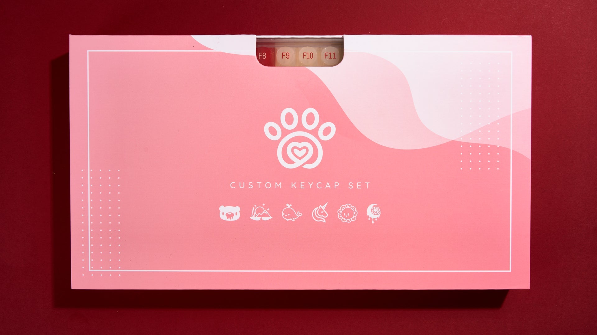 Wild Rose Keycaps-DDA