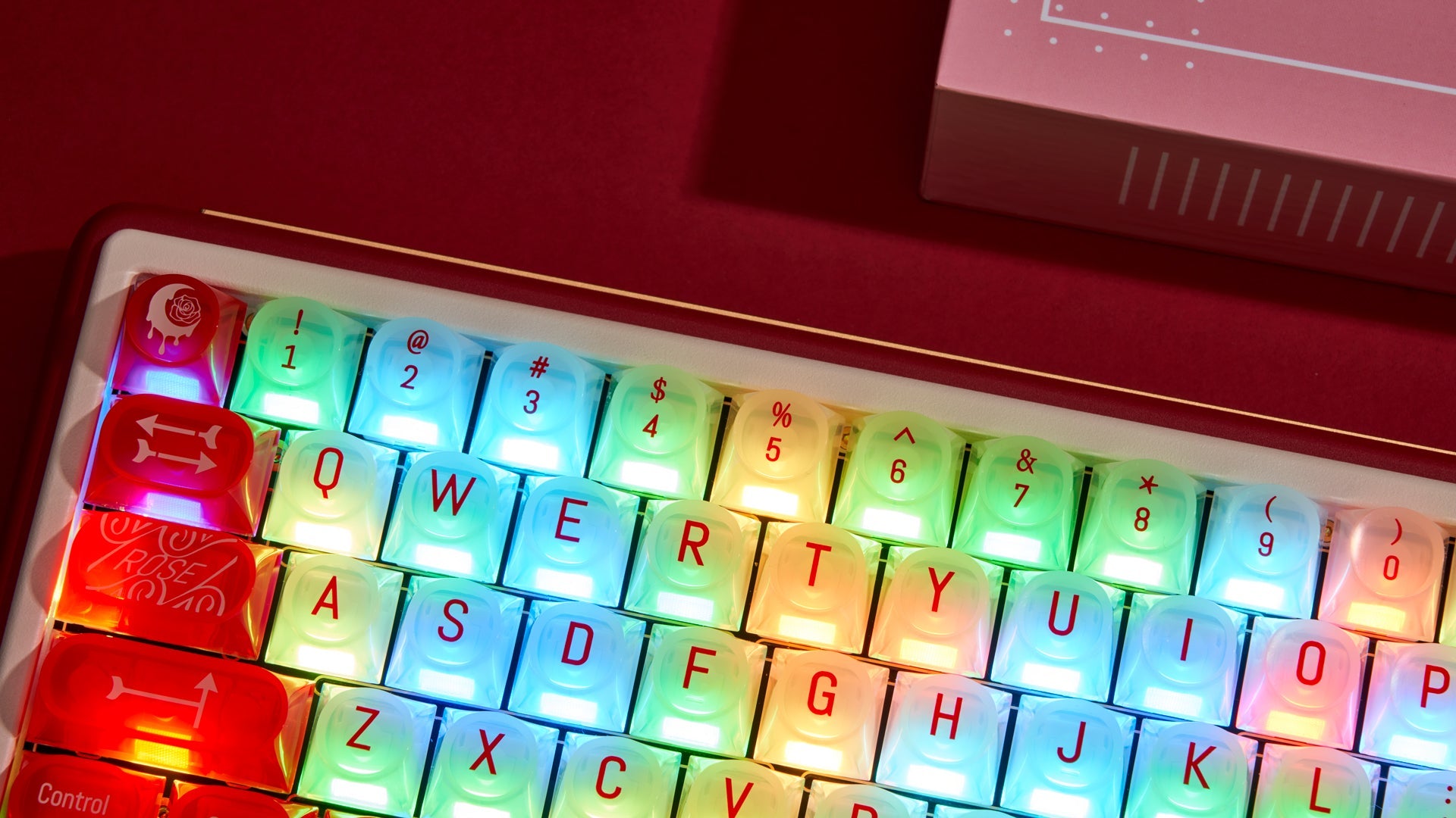 Wild Rose Keycaps-DDA