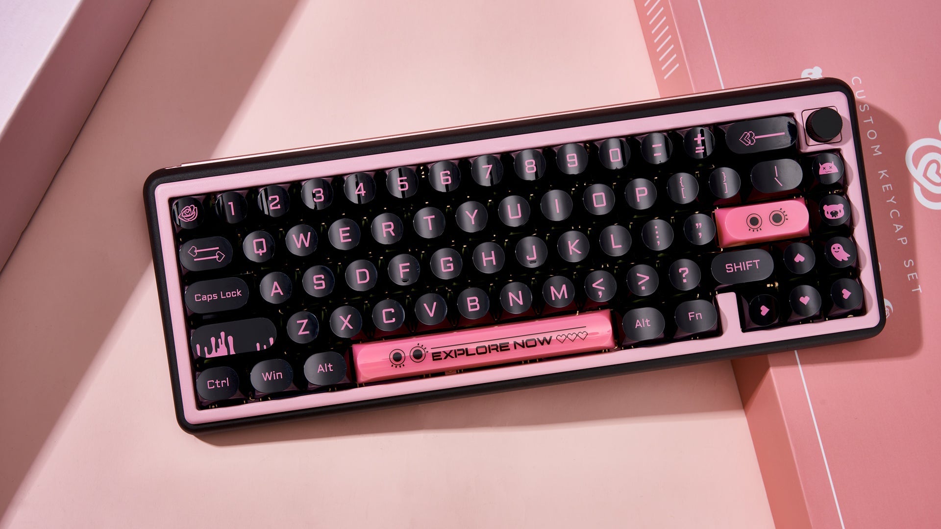 Dark Blush Keycaps-DDA