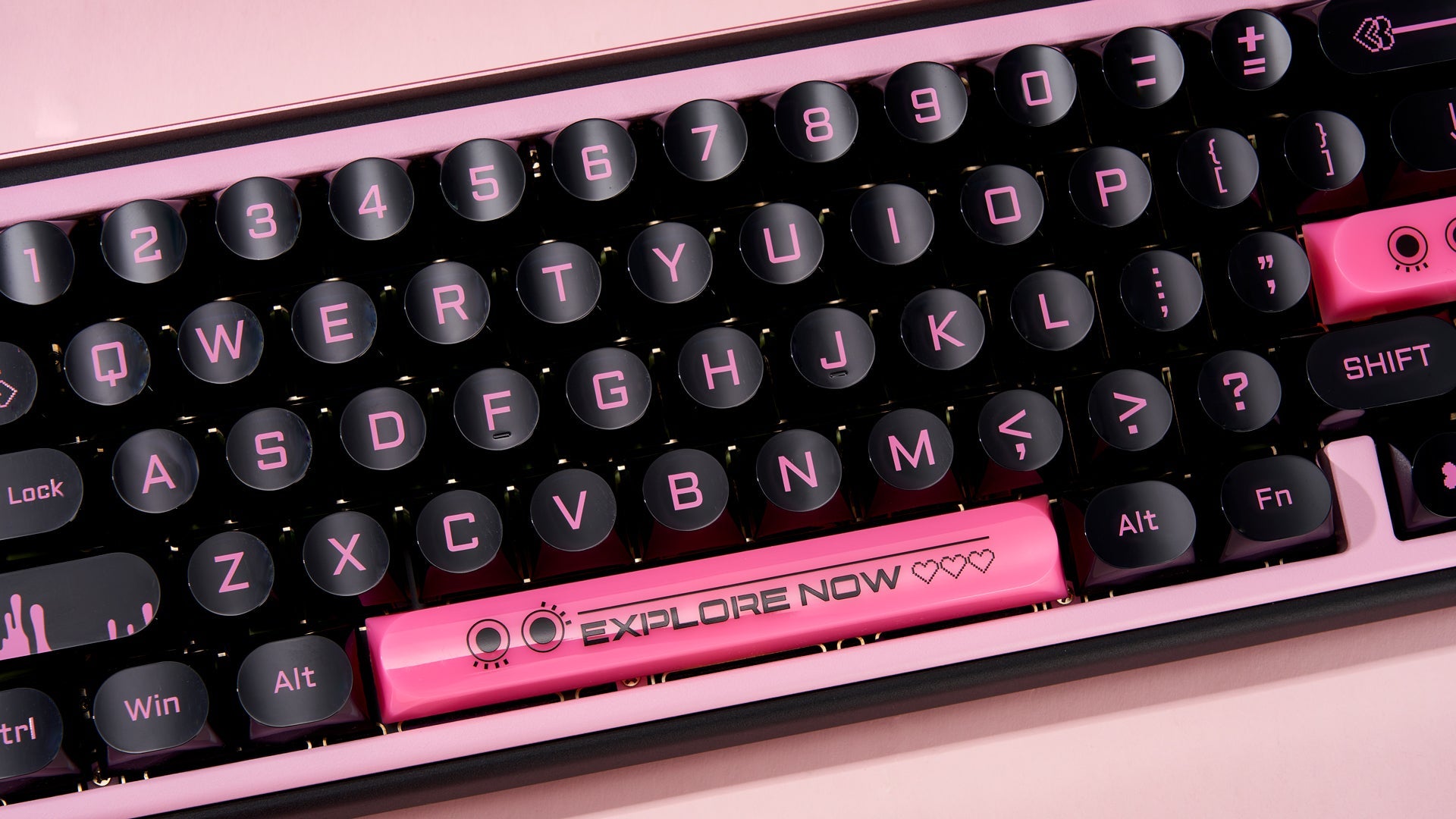 Dark Blush Keycaps-DDA