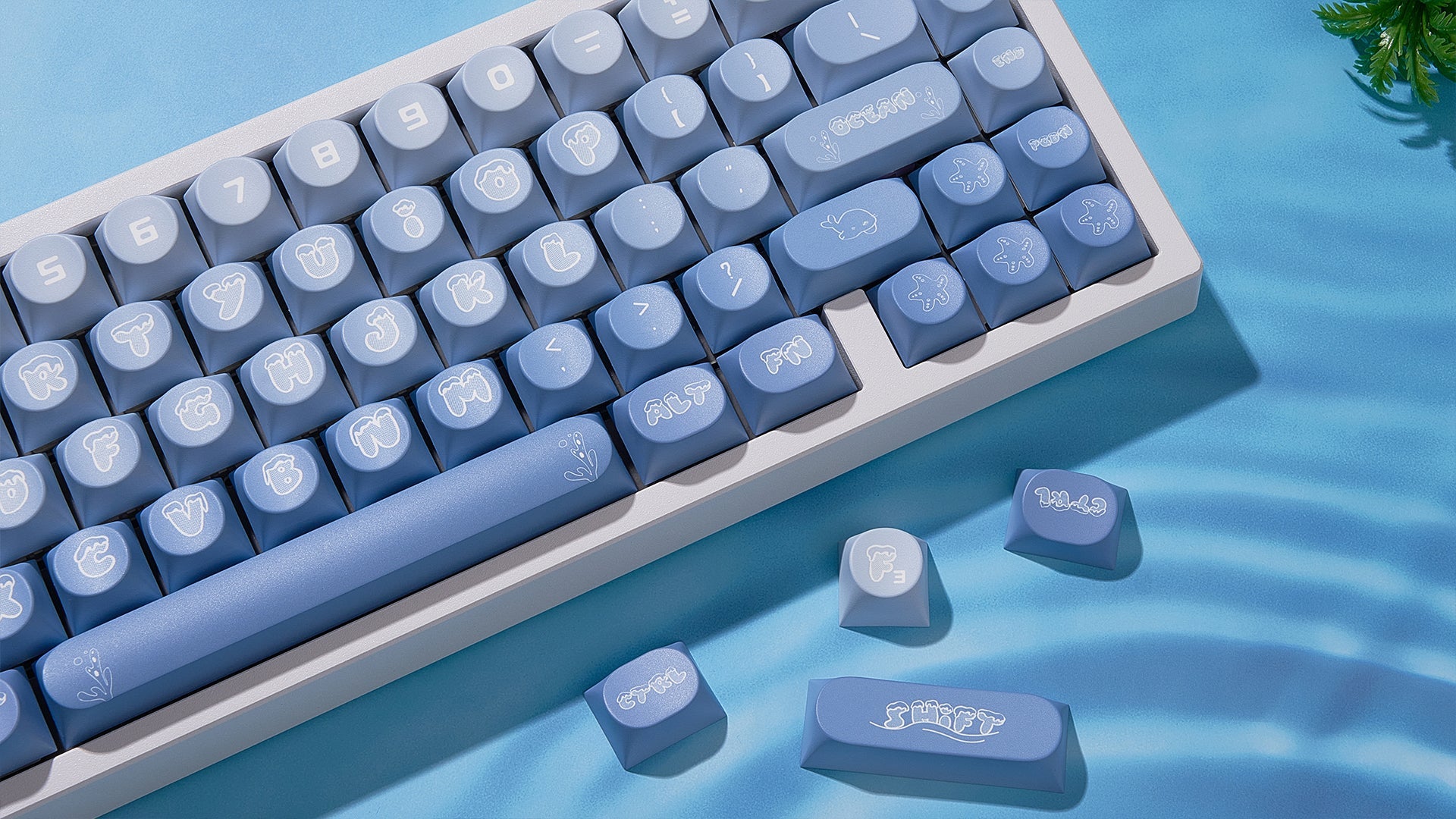 Ocean Party Keycaps-DDA