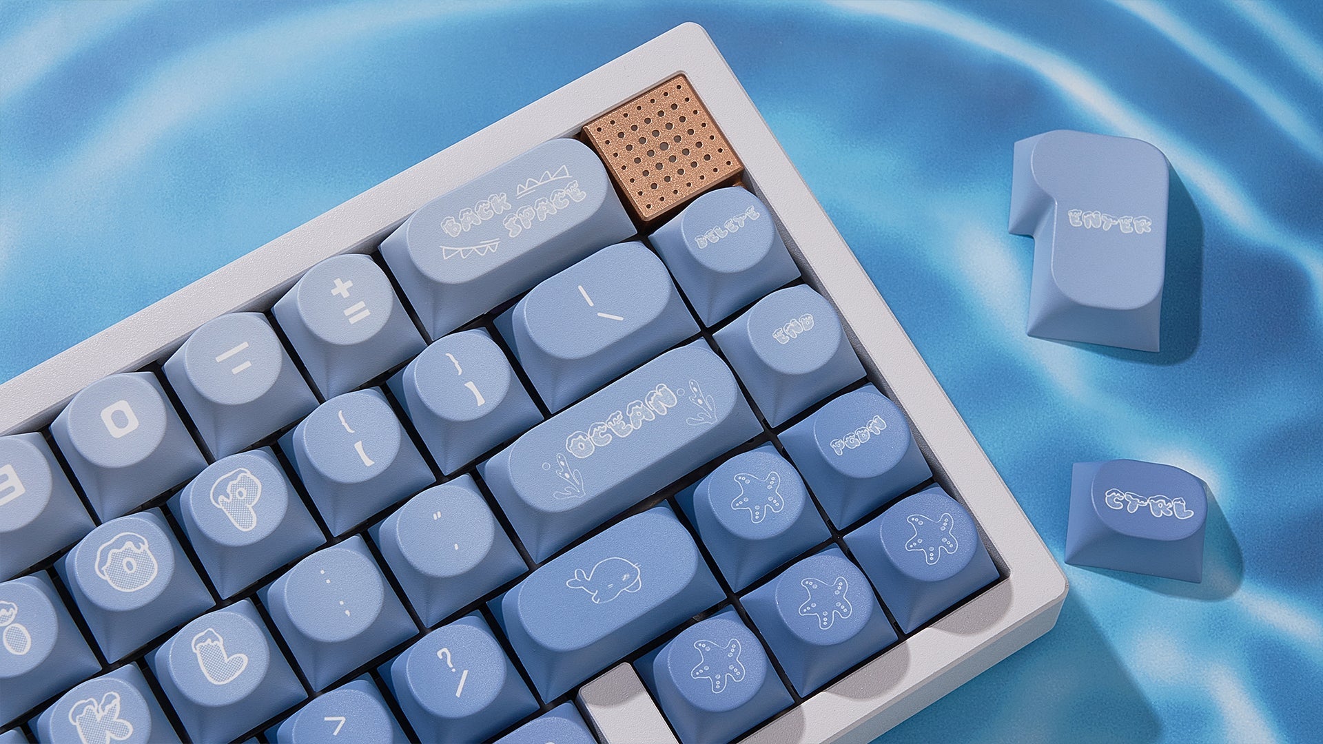 Ocean Party Keycaps-DDA