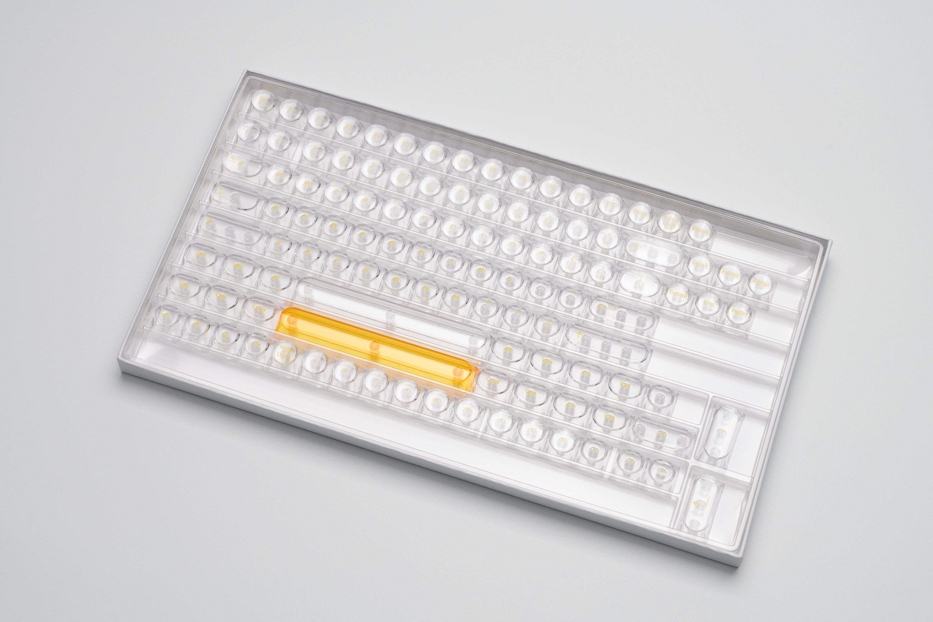 Glazed Yellow Keycaps-DDA