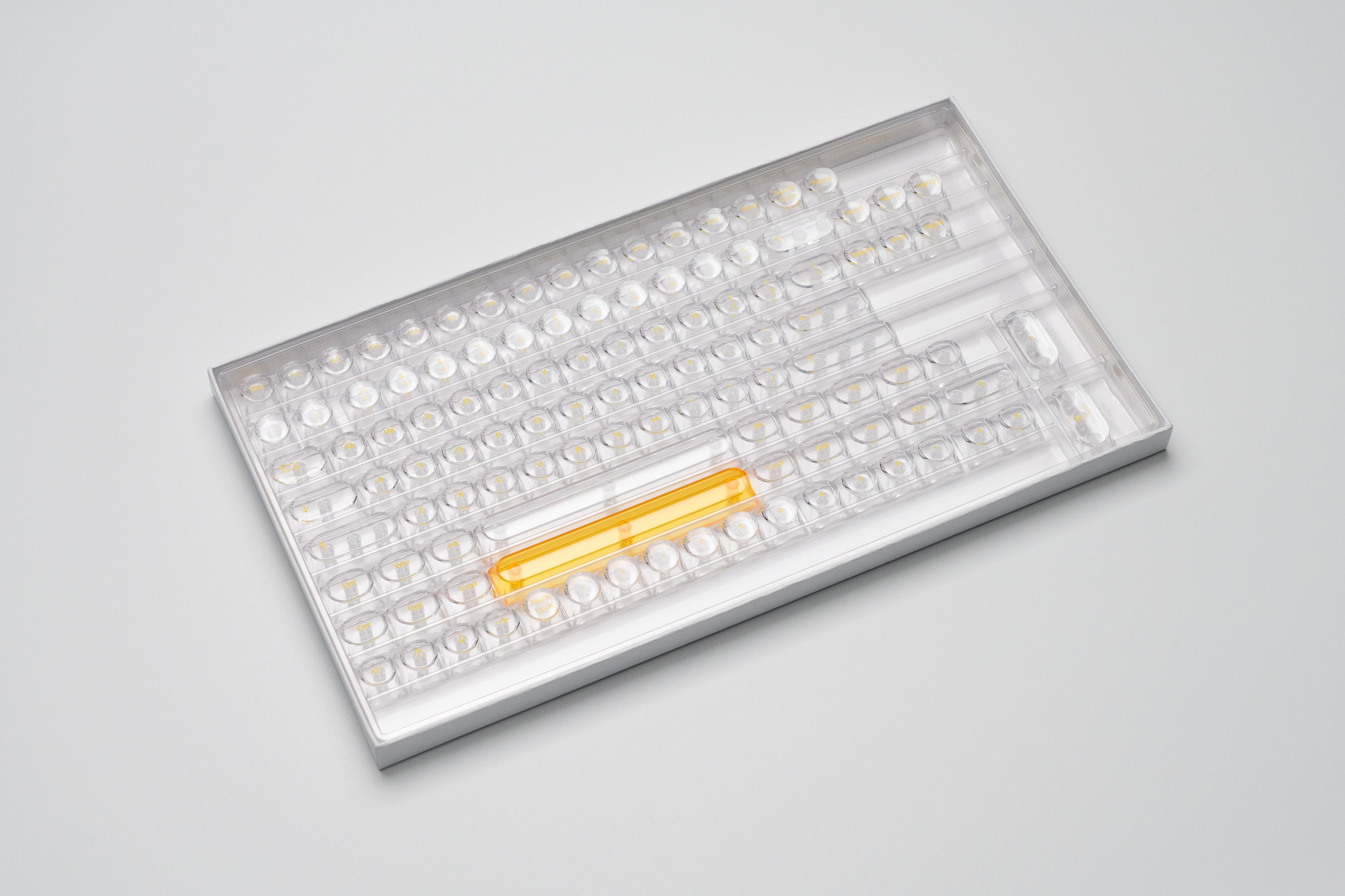 Glazed Yellow Keycaps-DDA