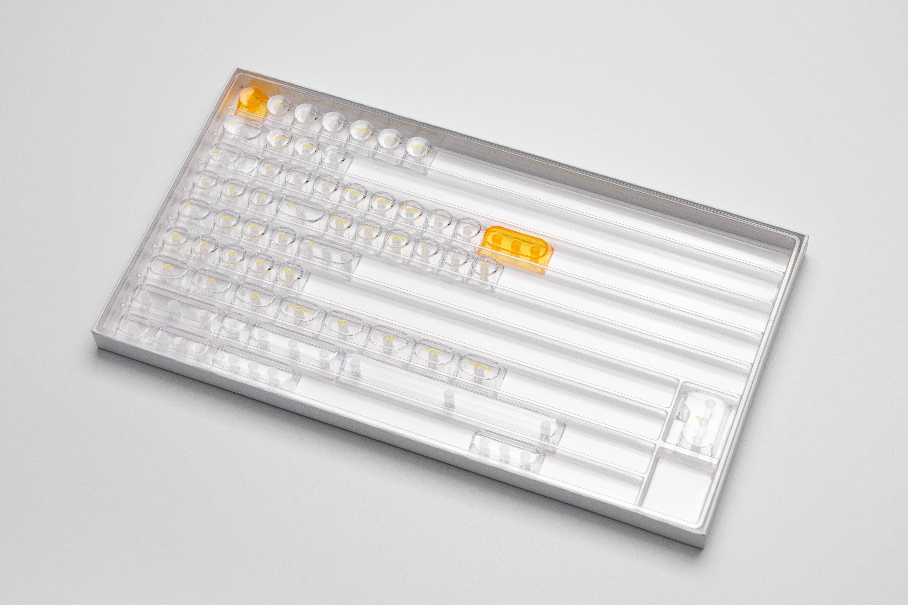 Glazed Yellow Keycaps-DDA