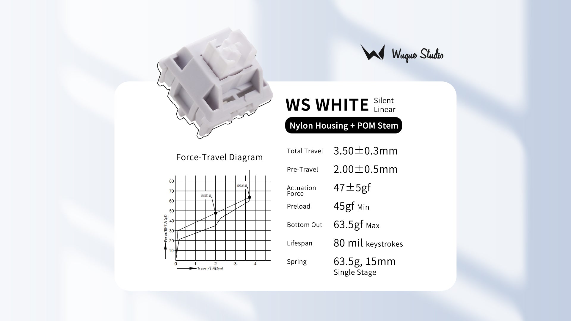 WS Silent Linear Switch