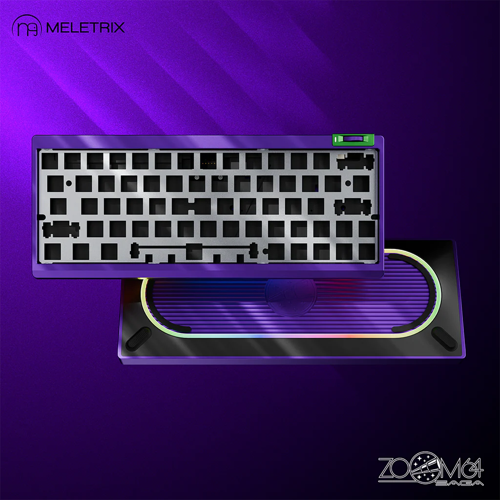 Zoom64 Case Kit (Neon Violet) + Flux60 HE Bundle
