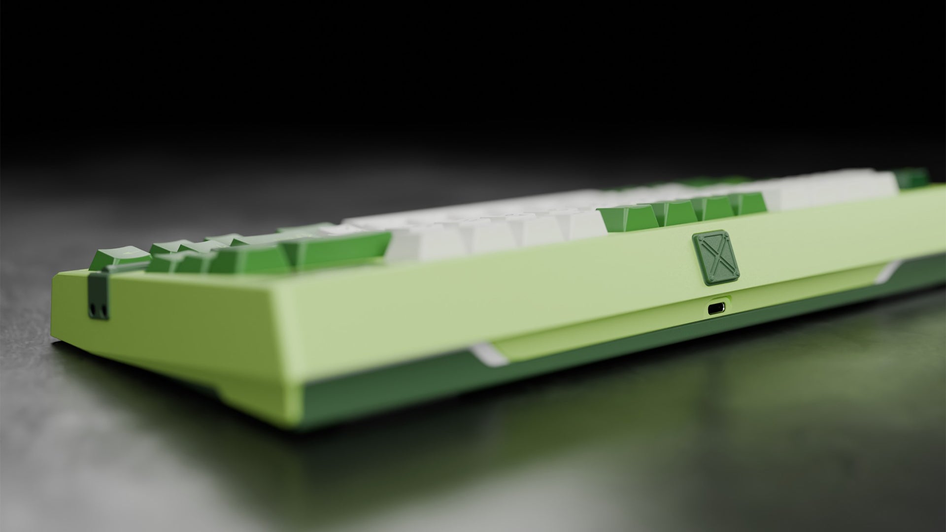 줌75 티가 밀키 그린