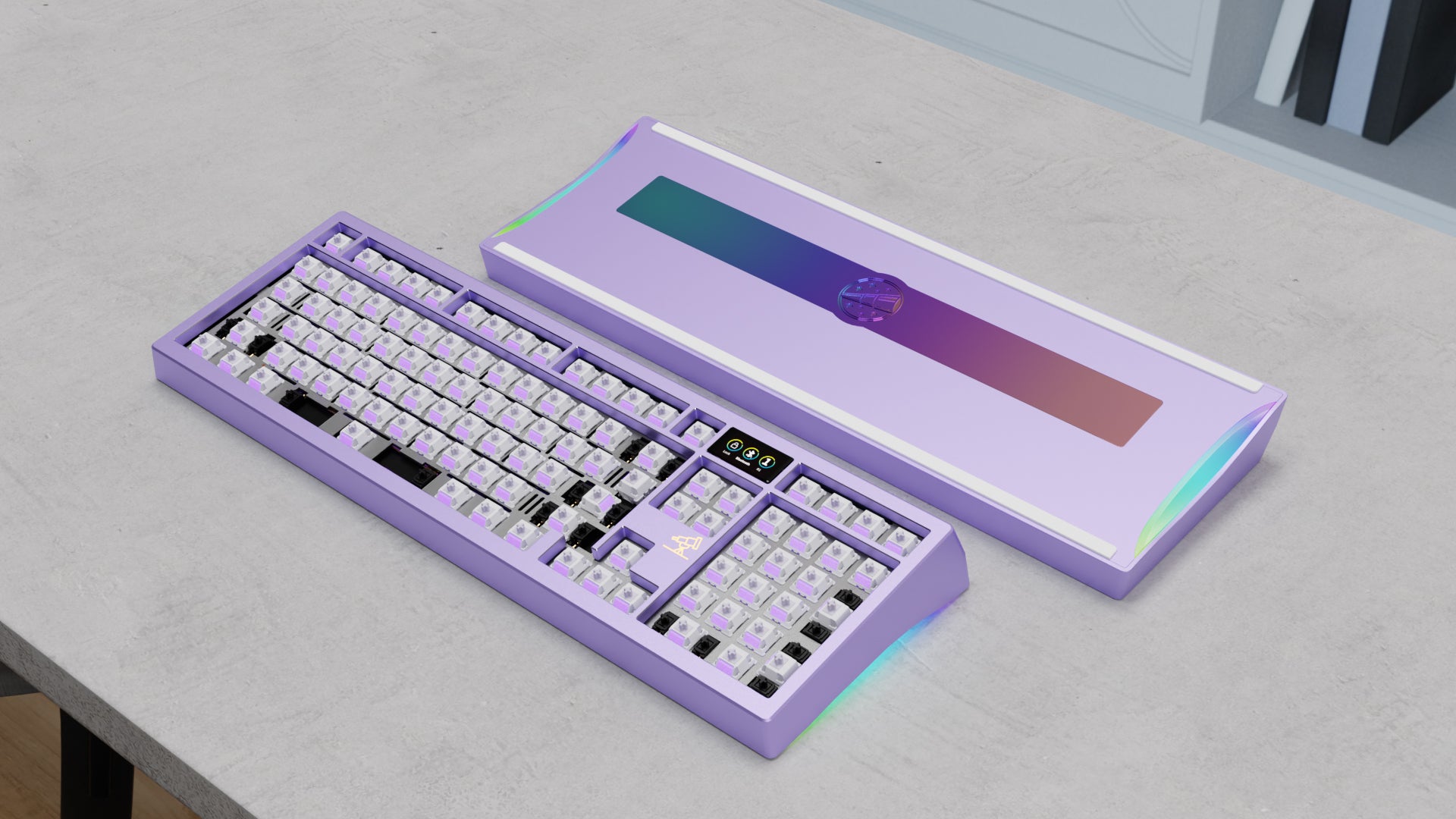Zoom98 KLE 아노다이즈드 라벤더