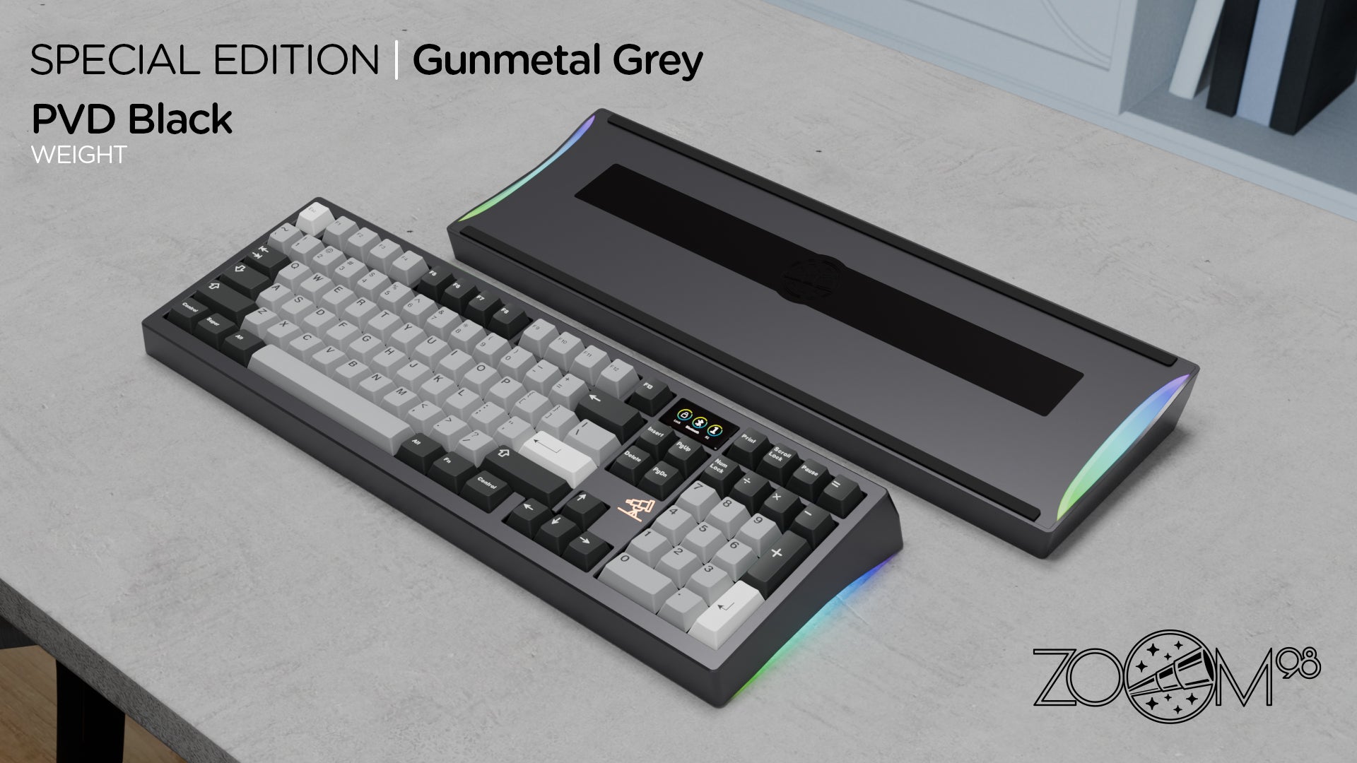 Zoom98 SE Gunmetal Gray-New Color