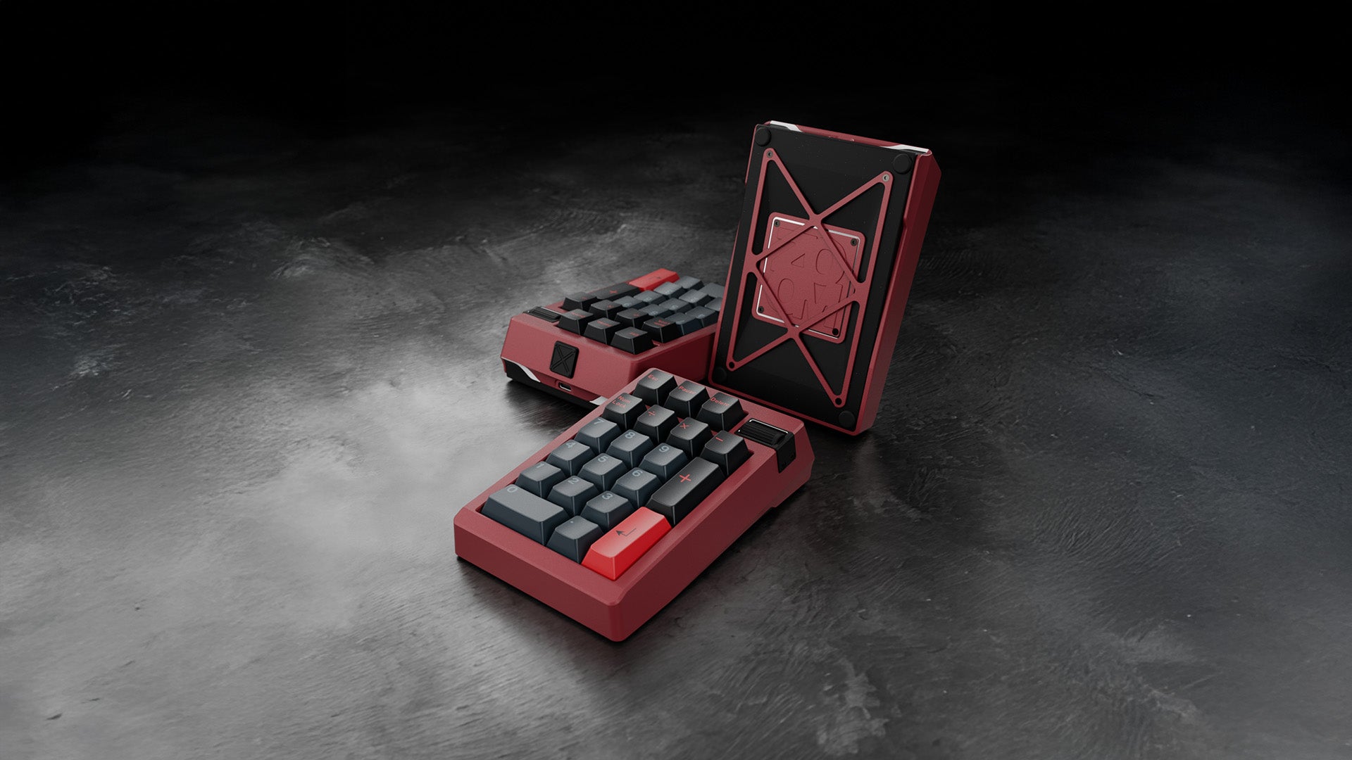 줌패드 티가 스칼렛 레드