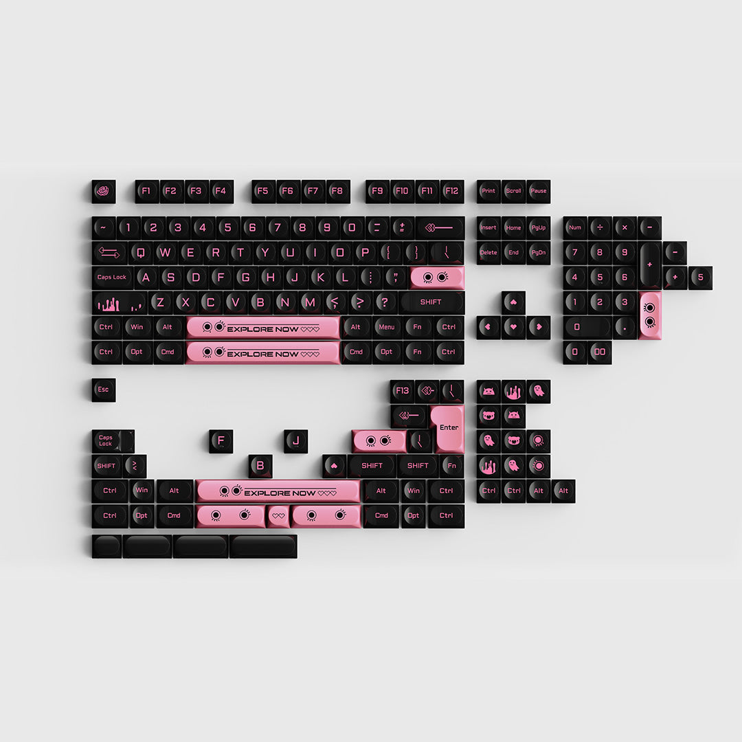 Dark Blush Keycaps-DDA