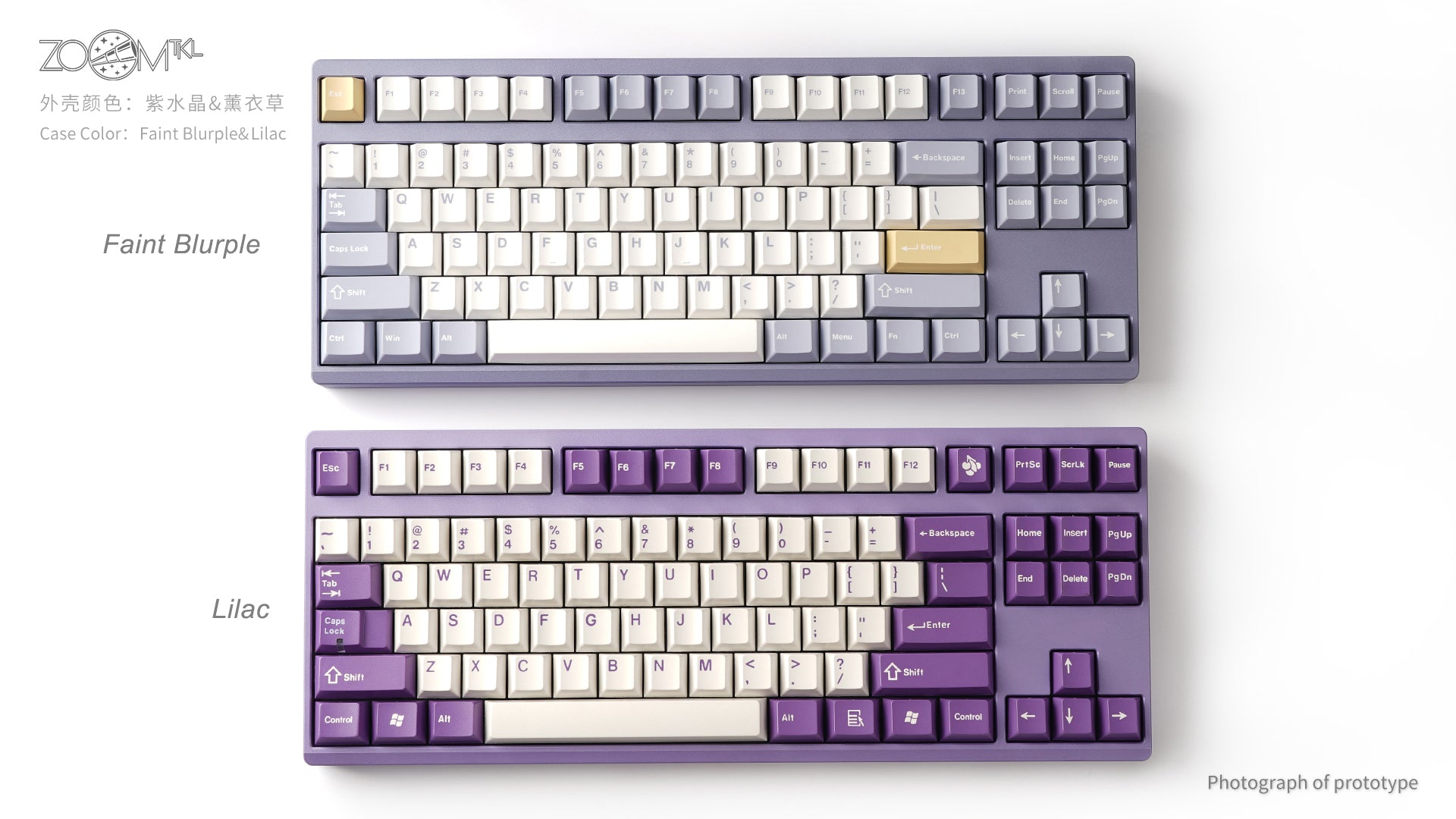 ZOOM TKL Prebuilt Keyboard