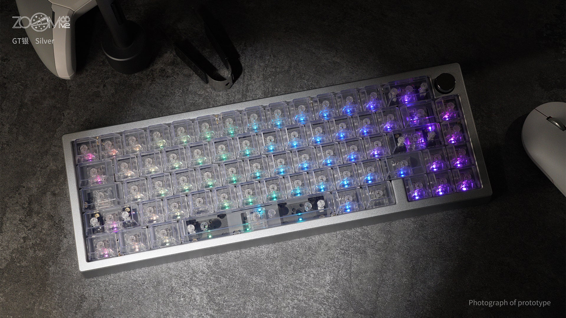 Zoom65 에센셜 에디션 V2 - GT 실버