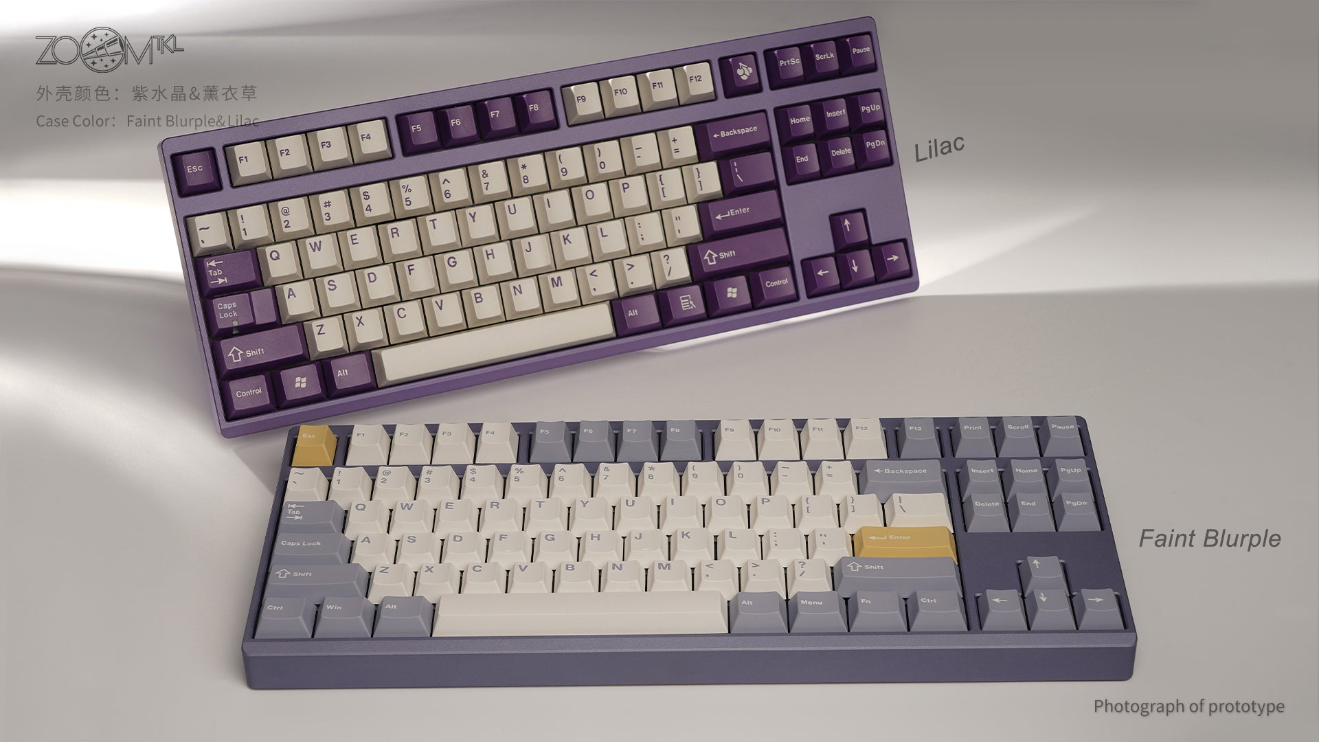 ZOOM TKL Prebuilt Keyboard