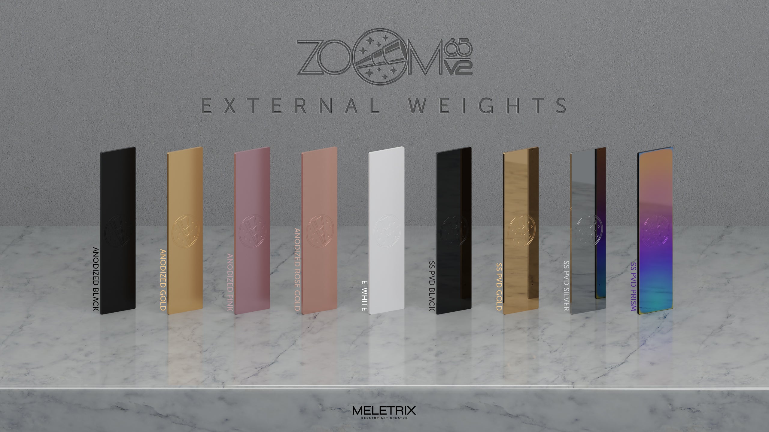 Zoom65V1/V2/Zoom75 Extra Weights