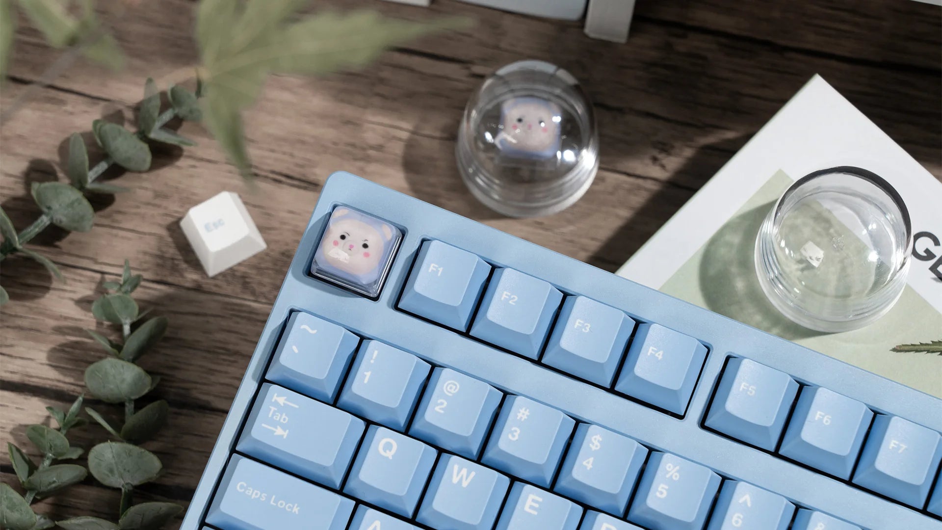 Halloween-themed keycaps-4 Pcs