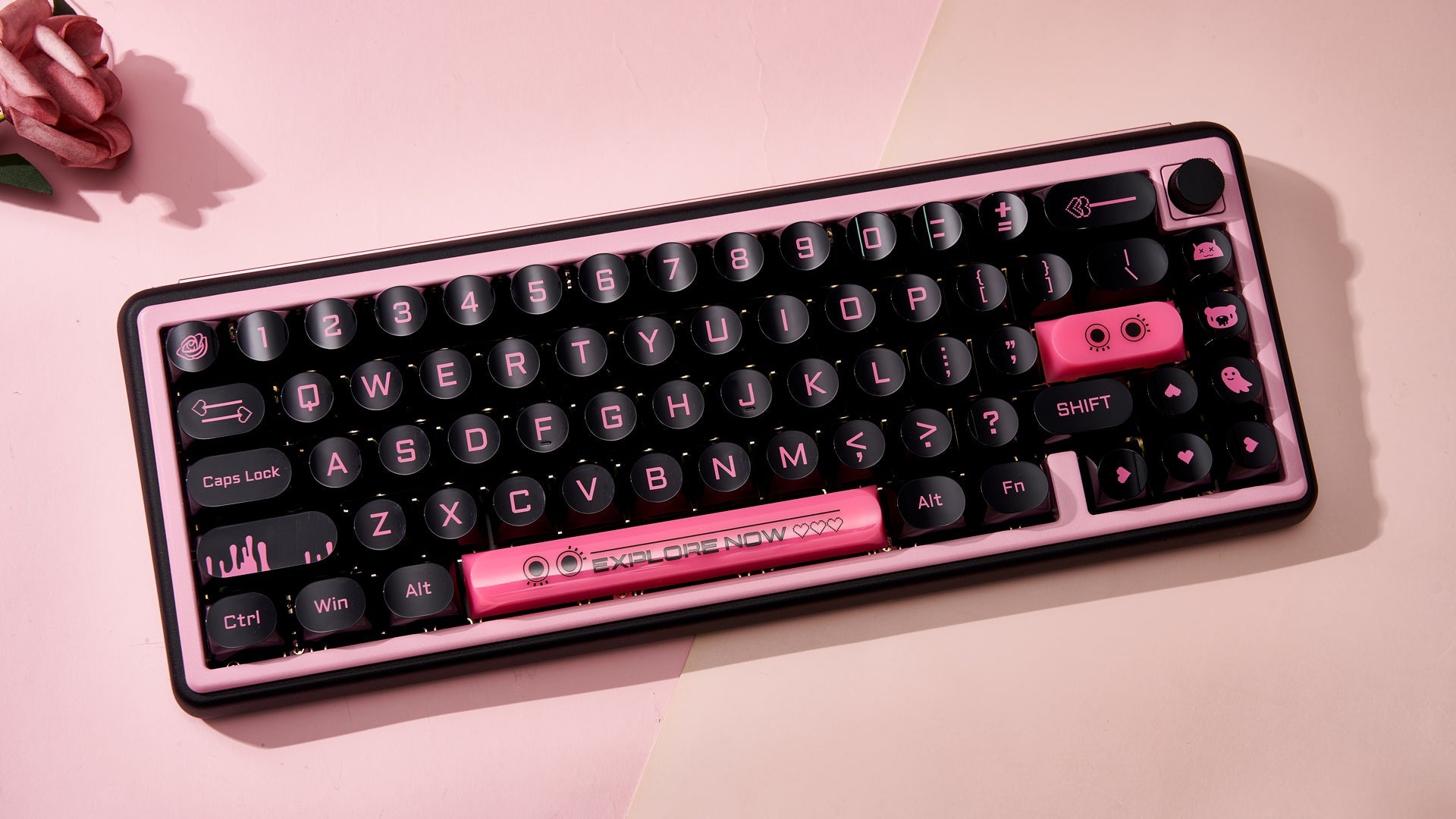 Dark Blush Keycaps-DDA