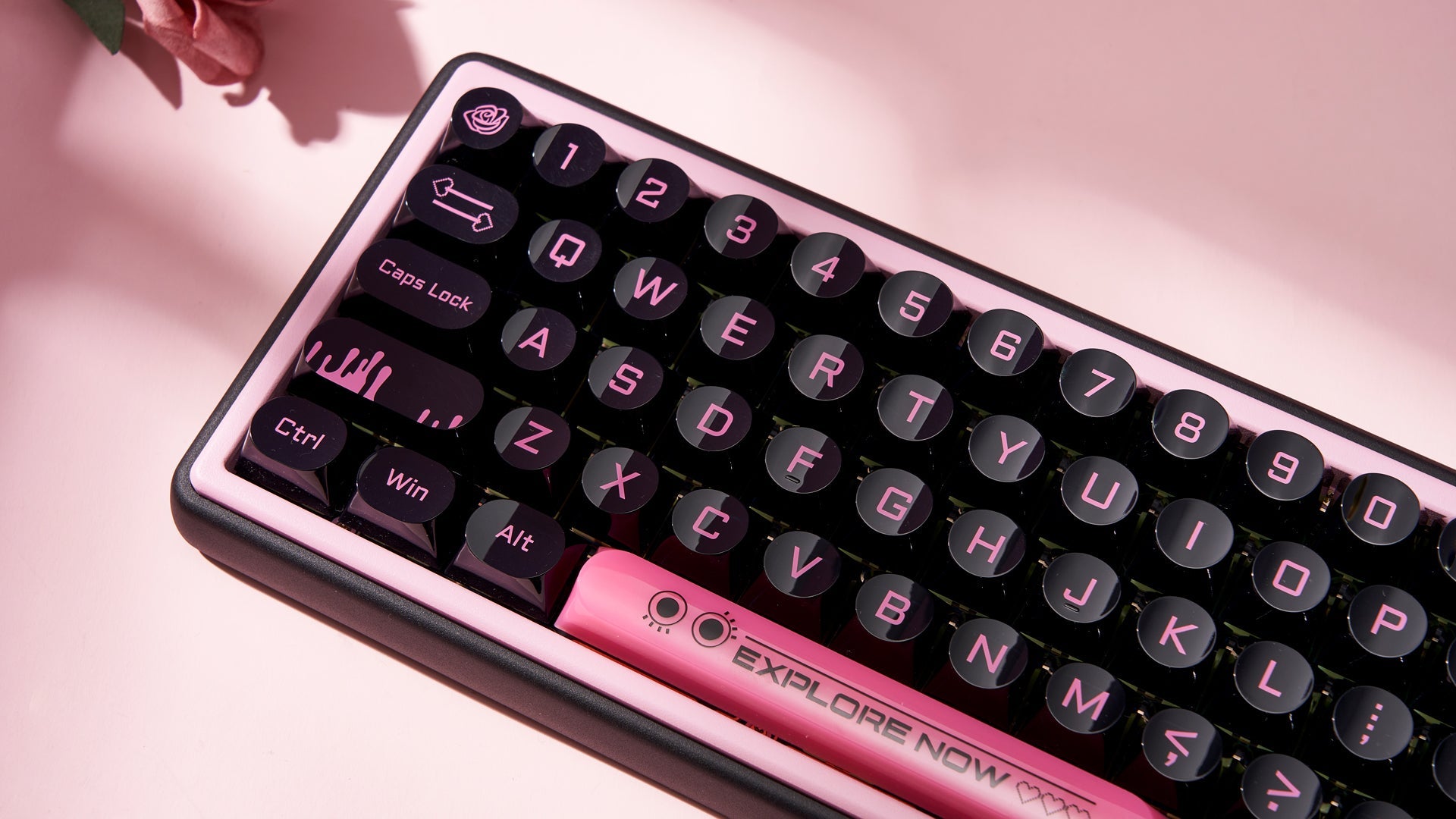 Dark Blush Keycaps-DDA