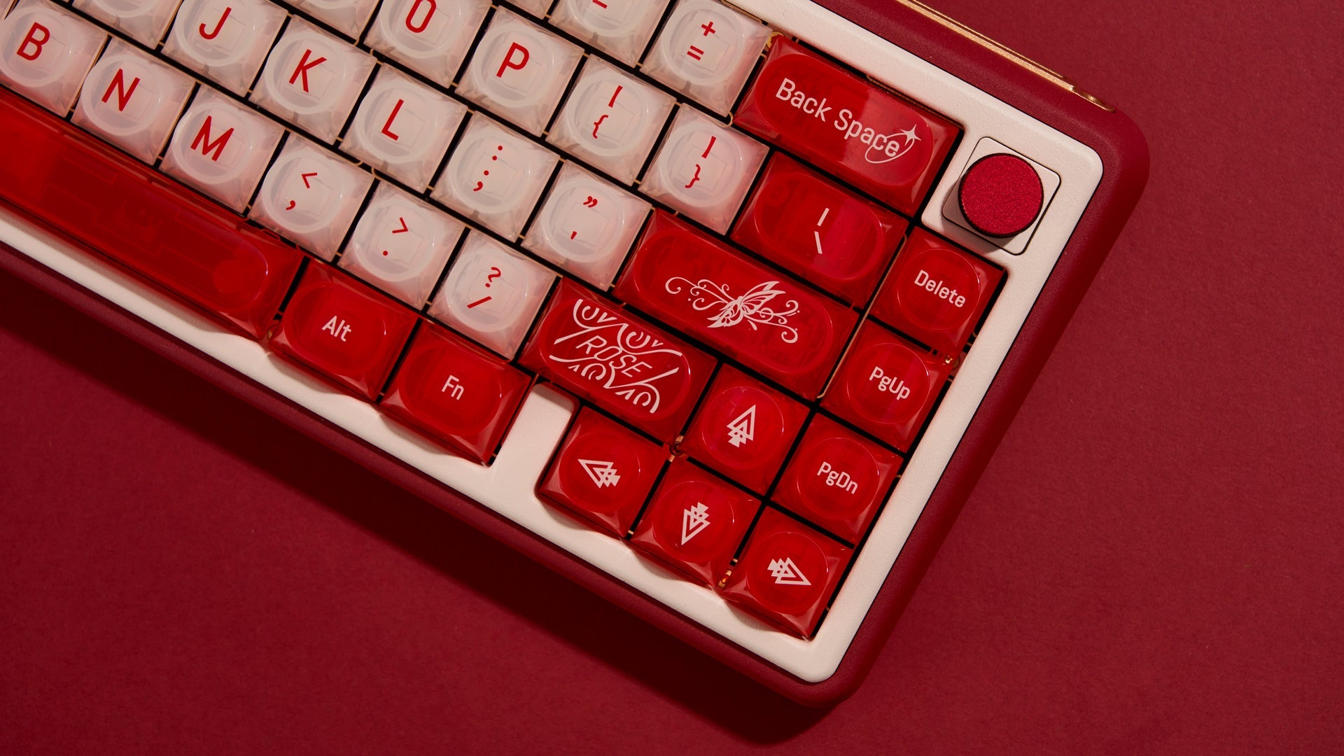 Wild Rose Keycaps-DDA