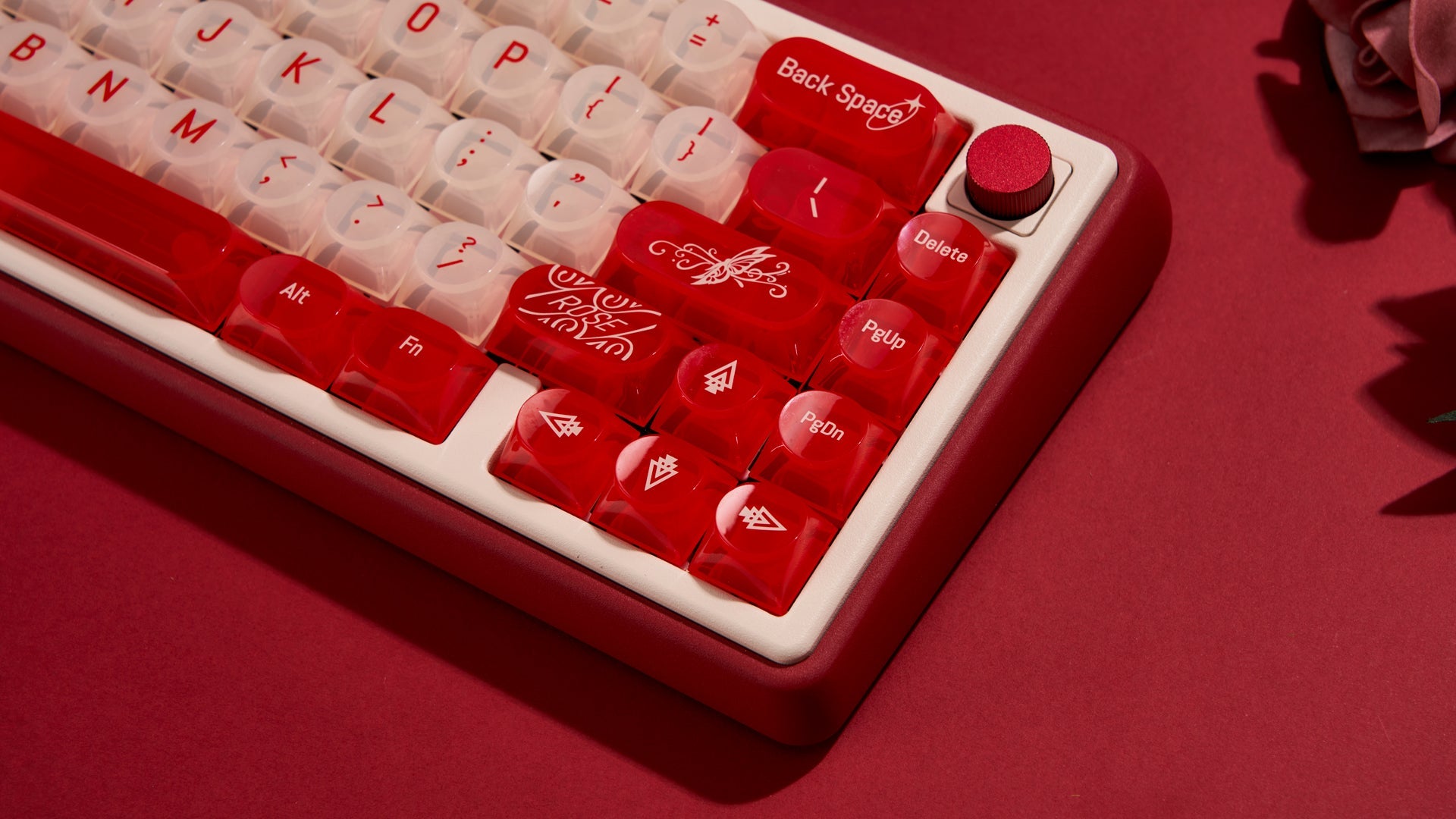 Wild Rose Keycaps-DDA