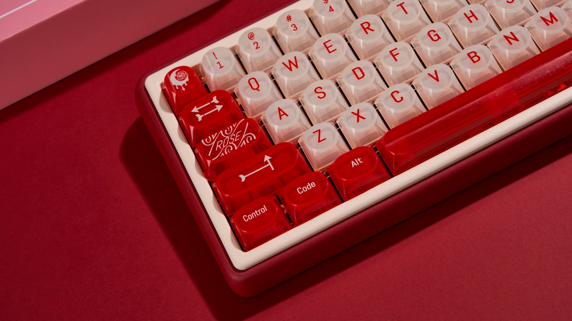 Wild Rose Keycaps-DDA