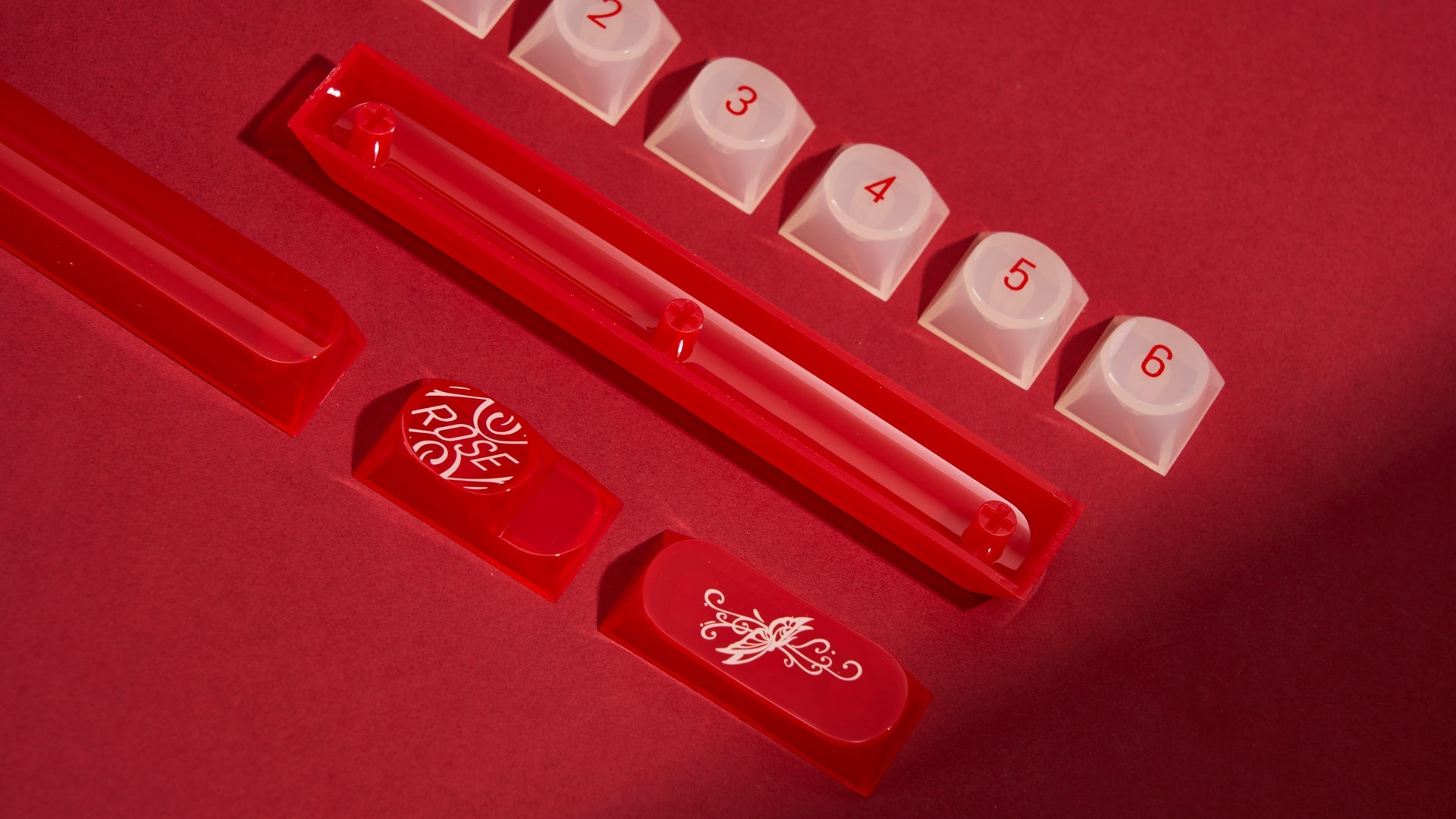 Wild Rose Keycaps-DDA