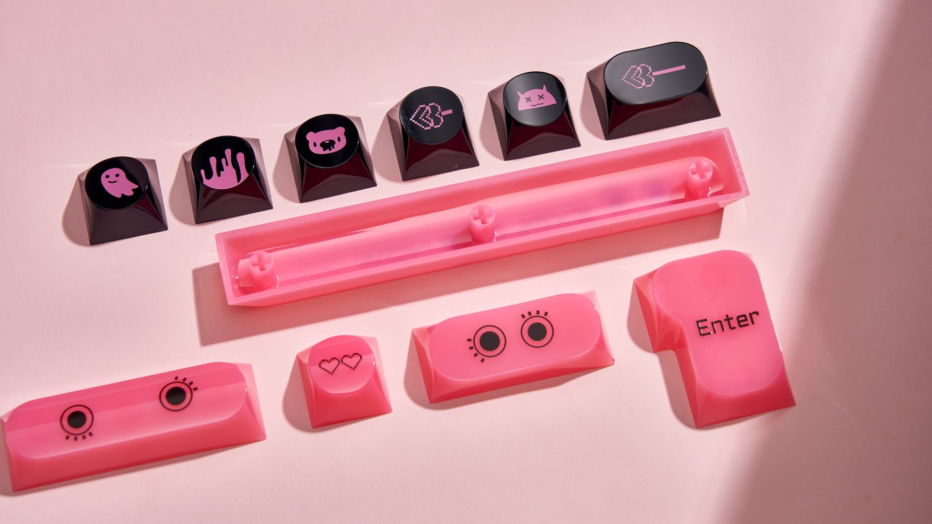 Dark Blush Keycaps-DDA