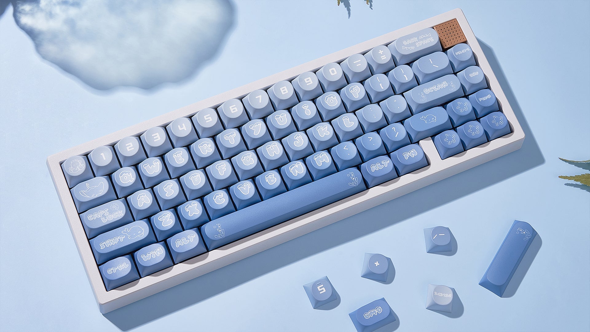 Ocean Party Keycaps-DDA