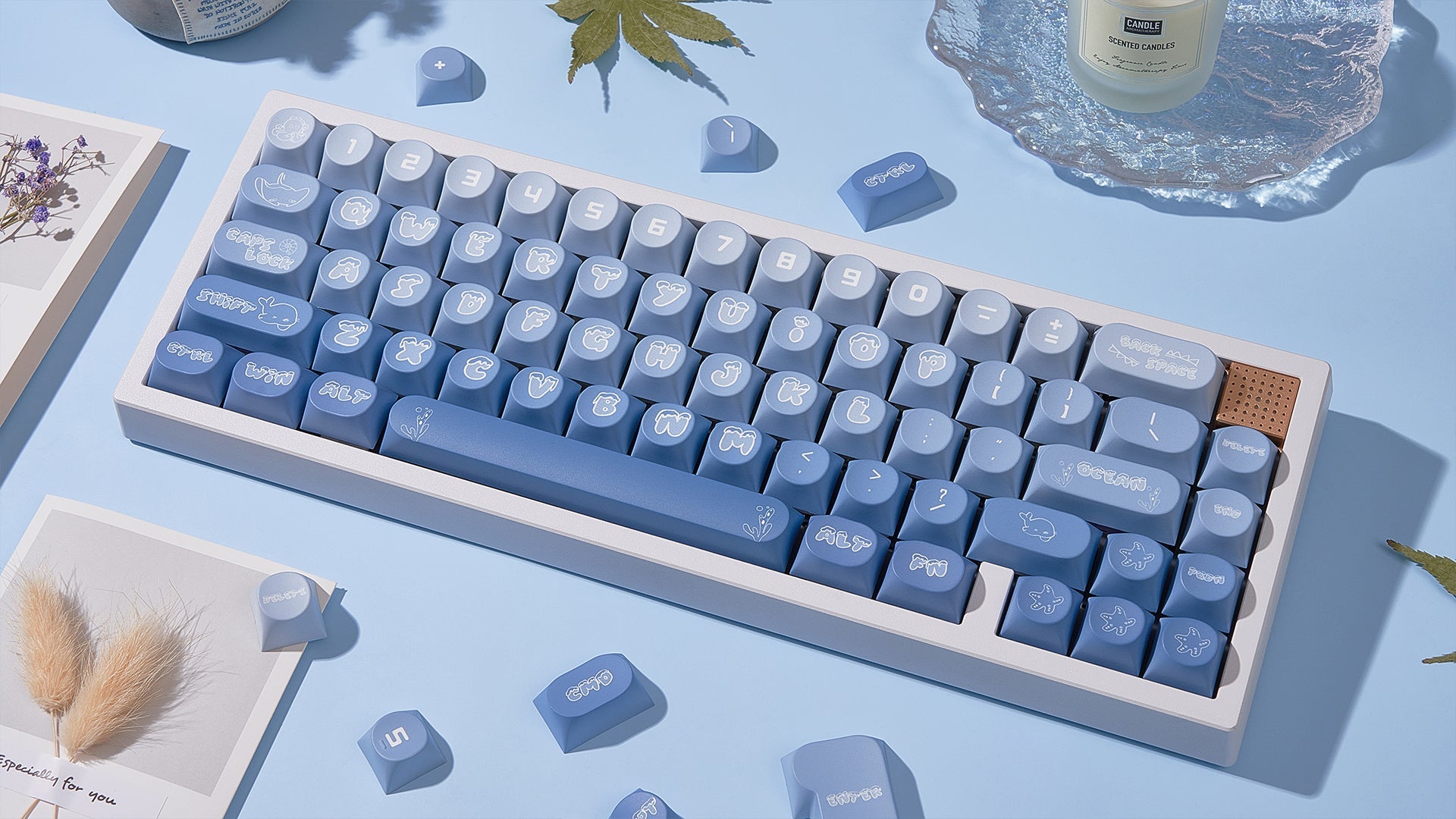 Ocean Party Keycaps-DDA
