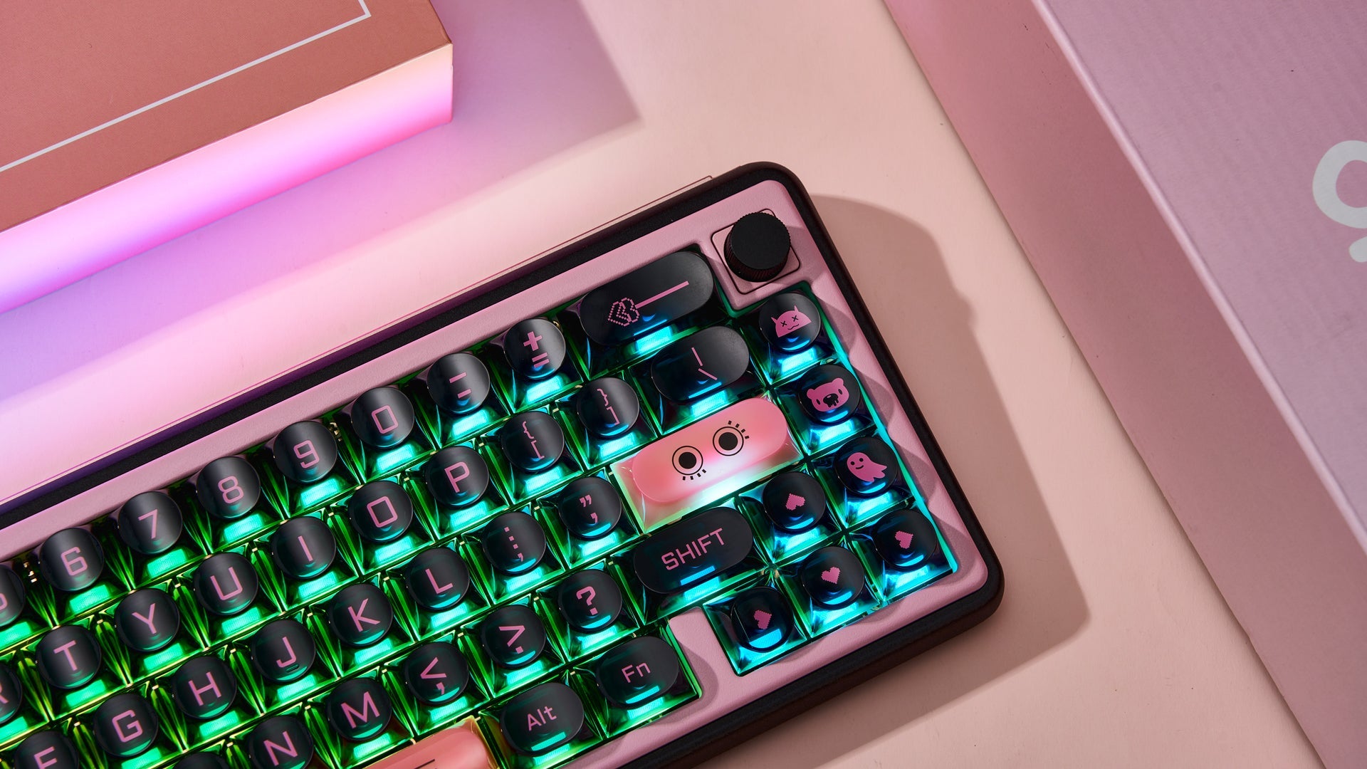 Dark Blush Keycaps-DDA