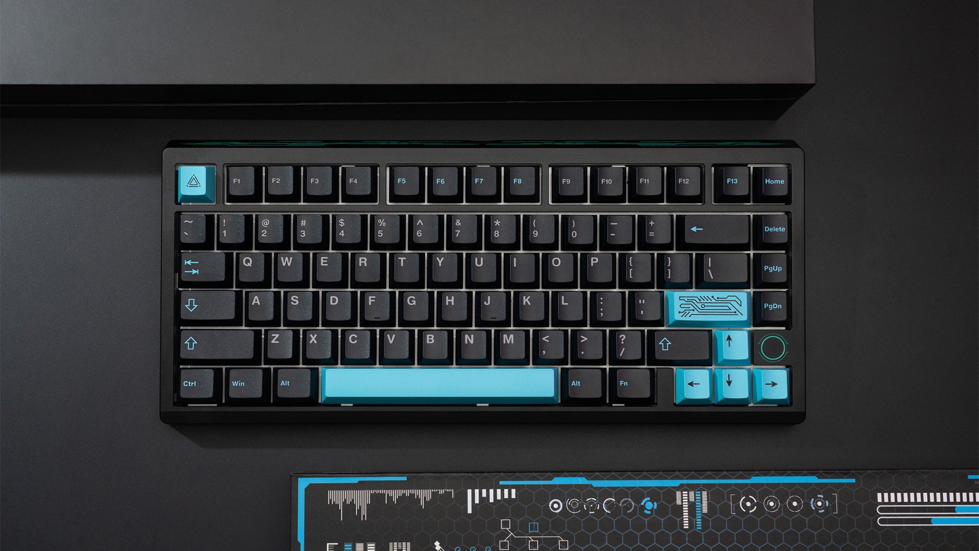 Gateron 듀얼 레일 마그네틱 제이드 미니 E 스위치(85개)