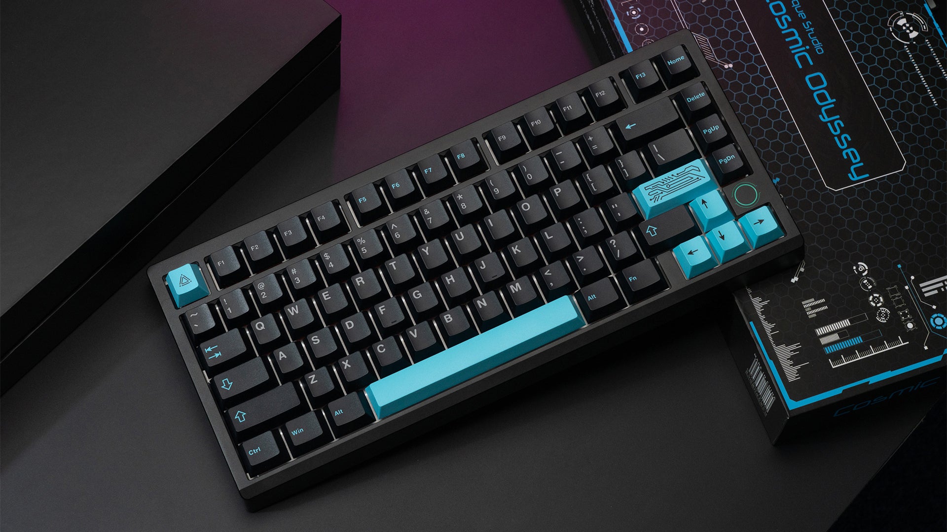 Gateron 듀얼 레일 마그네틱 제이드 미니 E 스위치(85개)