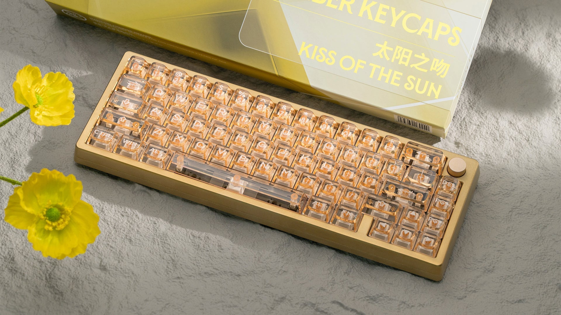 🎁 [In Stock] WS Amber Keycap Series (100% off)
