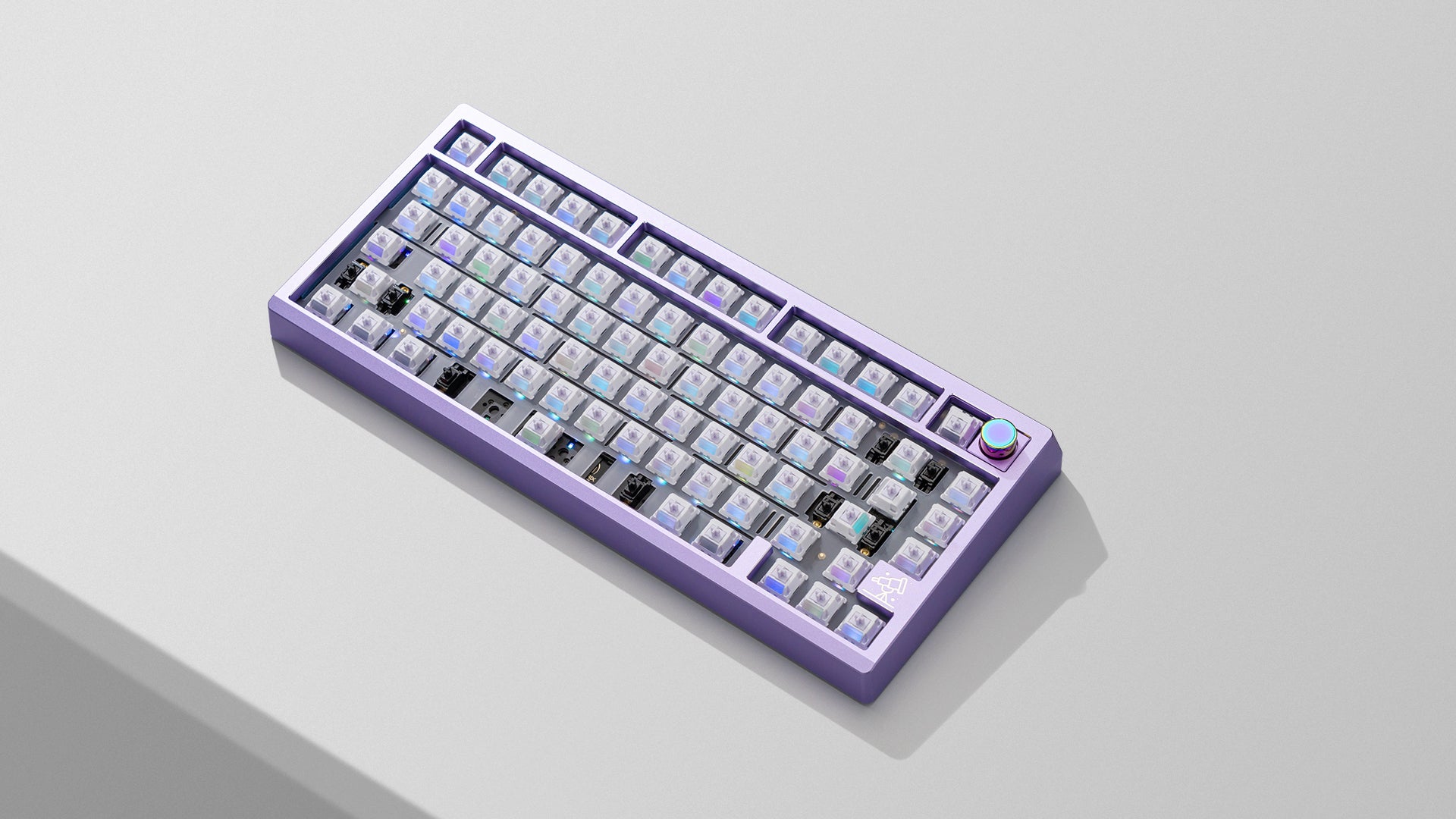 Zoom75 KLE Anodized Lavender