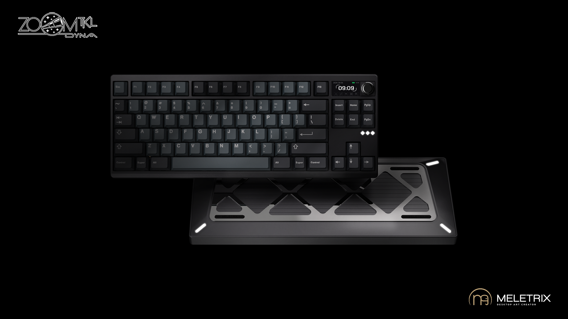 [Bundle]ZOOM TKL DYNA Gunmetal Gray(Cork Foam Kit)+WS PBT Keycaps
