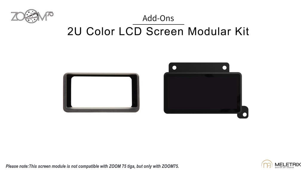 Zoom75 - 2U Color LCD Modular