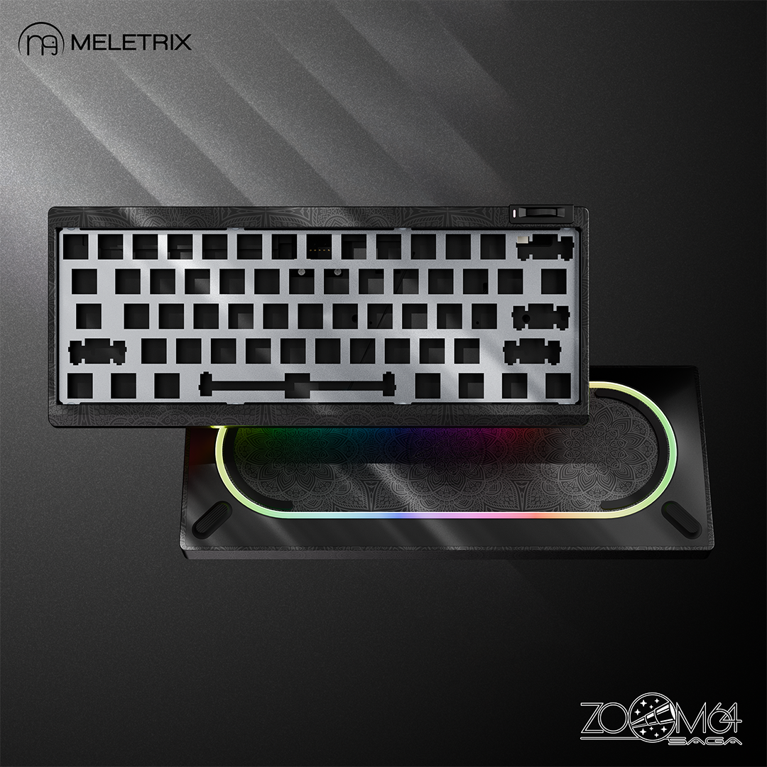 [Bundle]Zoom64 Case Kit-Midnight Ink Glow+WS PBT Keycaps