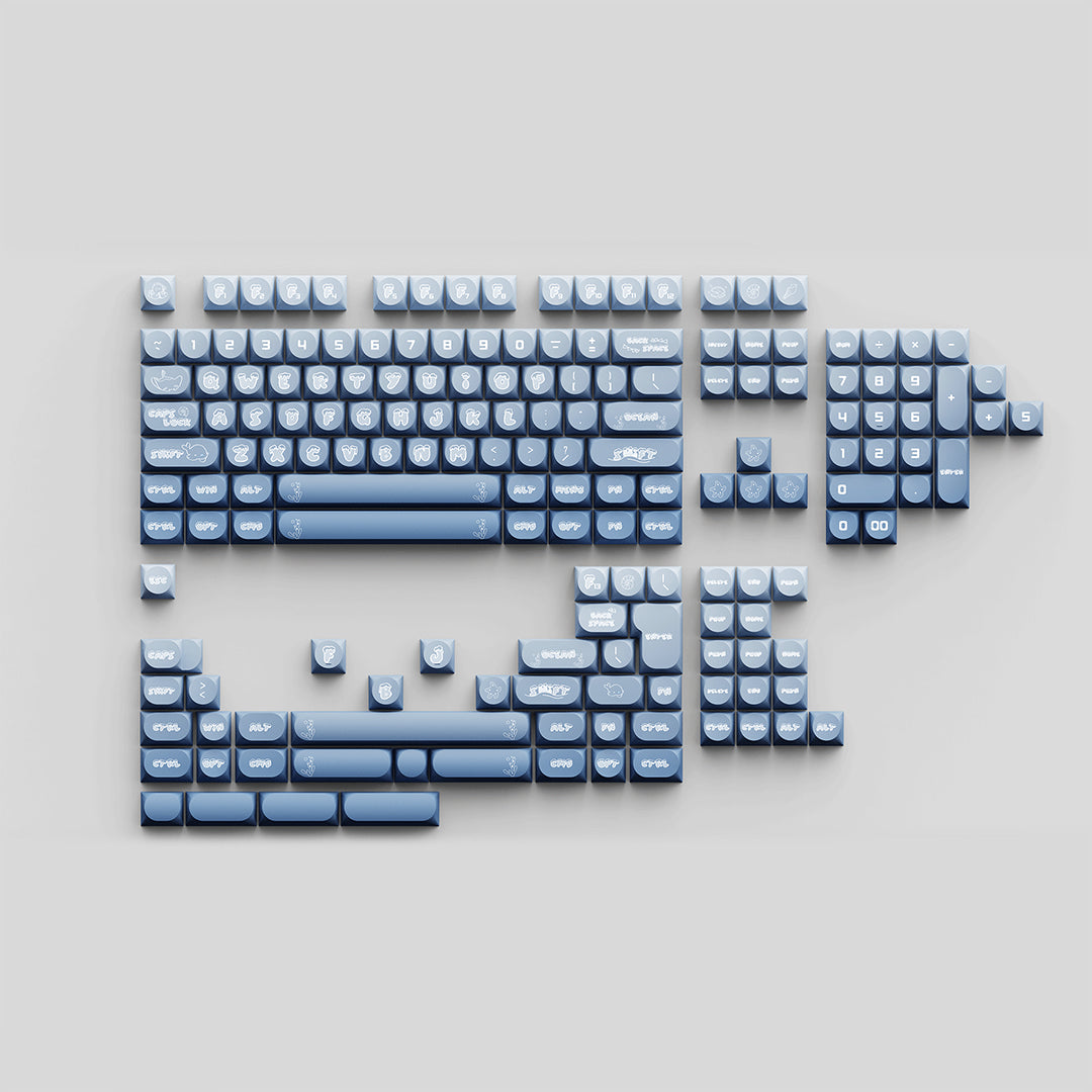 Ocean Party Keycaps-DDA
