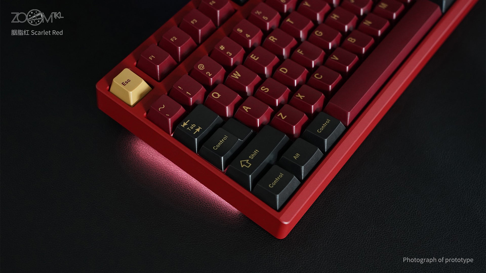 [한정재고] ZOOM TKL ESSENTIAL EDITION-스칼렛레드